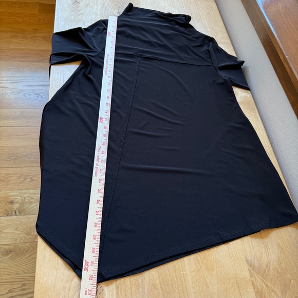 LIV BY HABITAT CLOTHES TUNIC TOP LAGENLOOK ASYMMETRIC HEM ELEVATED BASIC CHIC S - Picture 10 of 12